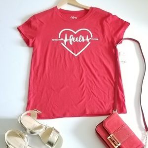 City Streets Tops - Red T Shirt City Streets Tops - Red T Shirt